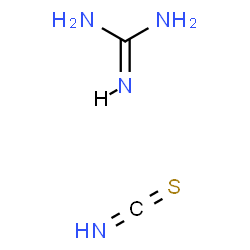 ChemSpider 2D Image | Isothiocyanic acid - guanidine (1:1) | C2H6N4S