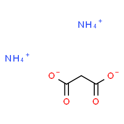 ChemSpider 2D Image | Diammonium malonate | C3H10N2O4