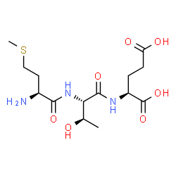 ChemSpider 2D Image | L-Methionyl-L-threonyl-L-glutamic acid | C14H25N3O7S