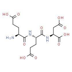 ChemSpider 2D Image | H-Glu-Glu-Asp-OH | C14H21N3O10