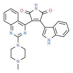 ChemSpider 2D Image | Sotrastaurin | C25H22N6O2