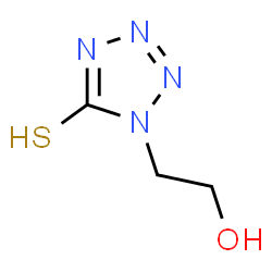 ChemSpider 2D Image | 2-(5-Mercapto-tetrazol-1-yl)-ethano; l | C3H6N4OS