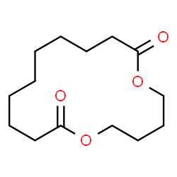 ChemSpider 2D Image | 1,6-Dioxacyclohexadecane-7,16-dione | C14H24O4