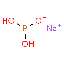 ChemSpider 2D Image | Sodium dihydrogen phosphite | H2NaO3P