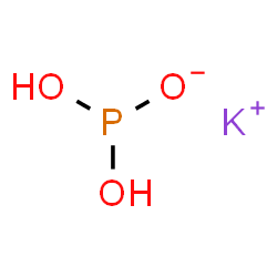 ChemSpider 2D Image | Monopotassium phosphite | H2KO3P