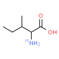 ChemSpider 2D Image | (~15~N)Isoleucine | C6H1315NO2