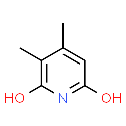 ChemSpider 2D Image | 3,4-Dimethyl-2,6-pyridinediol | C7H9NO2