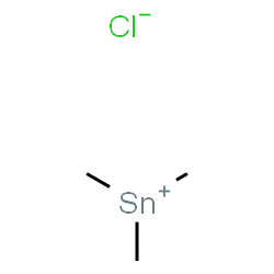 ChemSpider 2D Image | Trimethyltin chloride | C3H9ClSn