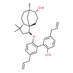 ChemSpider 2D Image | Clovanemagnolol | C33H42O3