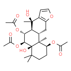 ChemSpider 2D Image | Caesalmin D | C26H36O9