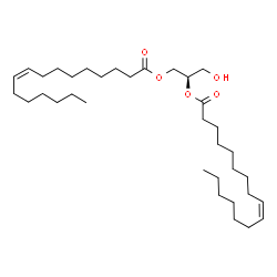 ChemSpider 2D Image | 2,3-dipalmitoleoyl-sn-glycerol | C35H64O5