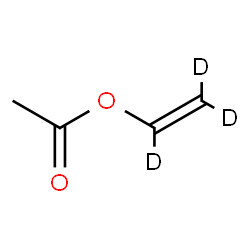 ChemSpider 2D Image | 1,2,2-trideuteriovinyl acetate | C4H3D3O2