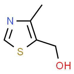 ChemSpider 2D Image | 4-Methyl-5-thiazolyl methanol | C5H7NOS