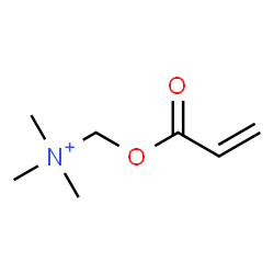 ChemSpider 2D Image | trimethyl-(prop-2-enoyloxymethyl)ammonium | C7H14NO2