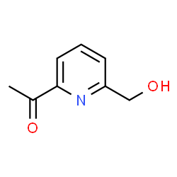 ChemSpider 2D Image | 1-(6-Hydroxymethyl-pyridin-2-yl)-ethanone | C8H9NO2