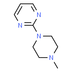 ChemSpider 2D Image | 2-(4-Methyl-1-piperazinyl)pyrimidine | C9H14N4