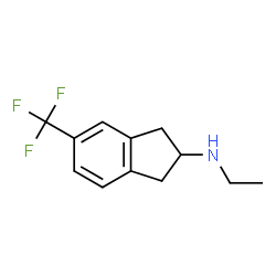 ChemSpider 2D Image | ETHYLTRIFLUOROMETHYLAMINOINDANE | C12H14F3N