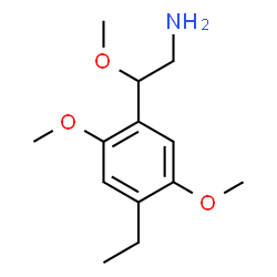 ChemSpider 2D Image | 2-(4-Ethyl-2,5-dimethoxyphenyl)-2-methoxyethanamine | C13H21NO3
