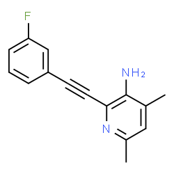 ChemSpider 2D Image | Raseglurant | C15H13FN2