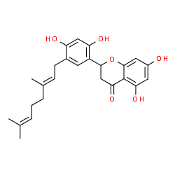 ChemSpider 2D Image | Kuwanon E | C25H28O6