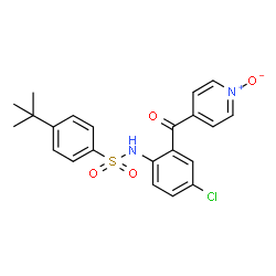 ChemSpider 2D Image | Vercirnon | C22H21ClN2O4S
