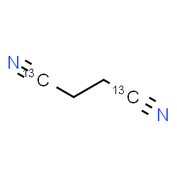 ChemSpider 2D Image | (1,4-~13~C_2_)Butanedinitrile | C213C2H4N2