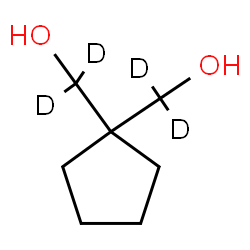 ChemSpider 2D Image | 1,1-Cyclopentanediyldi(~2~H_2_)methanol | C7H10D4O2