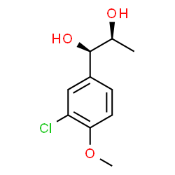 ChemSpider 2D Image | Trametol | C10H13ClO3