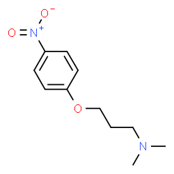 ChemSpider 2D Image | DIMETHYL[3-(4-NITROPHENOXY)PROPYL]AMINE | C11H16N2O3