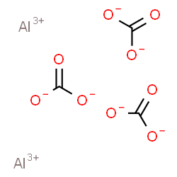 ChemSpider 2D Image | Aluminum carbonate | C3Al2O9