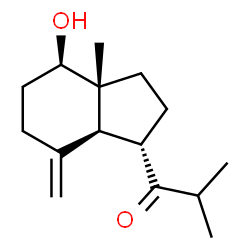 ChemSpider 2D Image | Teclenone B | C15H24O2