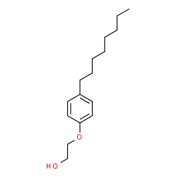 ChemSpider 2D Image | 2-(4-Octylphenoxy)ethanol | C16H26O2