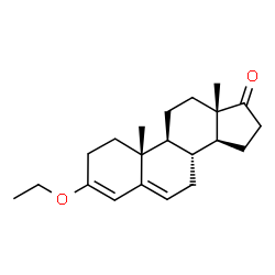 ChemSpider 2D Image | 3-Ethoxyandrosta-3,5-dien-17-one | C21H30O2