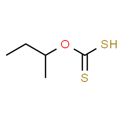 ChemSpider 2D Image | O-sec-Butyl hydrogen carbonodithioate | C5H10OS2