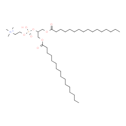 ChemSpider 2D Image | 4-Hydroxy-N,N,N-trimethyl-9-oxo-6-[(palmitoyloxy)methyl]-3,5,8-trioxa-4-phosphatetracosan-1-aminium 4-oxide | C40H81NO8P