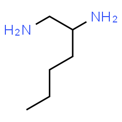 ChemSpider 2D Image | 1,2-Hexanediamine | C6H16N2