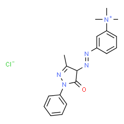 ChemSpider 2D Image | Basic yellow 57 | C19H22ClN5O