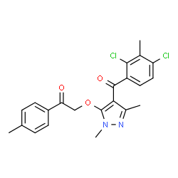 ChemSpider 2D Image | benzofenap | C22H20Cl2N2O3