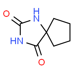 ChemSpider 2D Image | 1,3-Diazaspiro[4.4]nonane-2,4-dione | C7H10N2O2