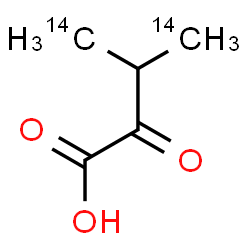 ChemSpider 2D Image | 3-methyl-2-oxo-butanoic acid | C314C2H8O3