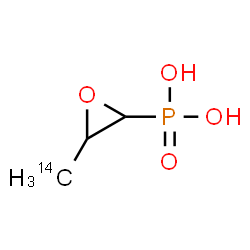 ChemSpider 2D Image | (3-methyloxiran-2-yl)phosphonic acid | C214CH7O4P