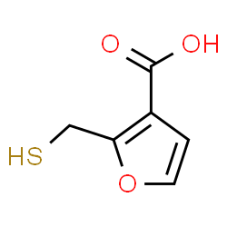 ChemSpider 2D Image | 2-(Sulfanylmethyl)-3-furoic acid | C6H6O3S