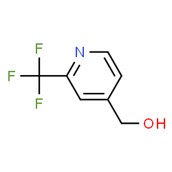 ChemSpider 2D Image | 2-(Trifluoromethyl)-4-pyridinemethanol | C7H6F3NO