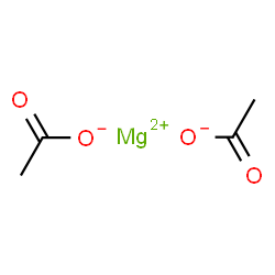 ChemSpider 2D Image | Magnesium acetate | C4H6MgO4
