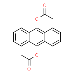 ChemSpider 2D Image | 9,10-diacetoxyanthracene | C18H14O4