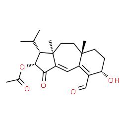 ChemSpider 2D Image | guanacastepene A | C22H30O5
