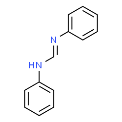 ChemSpider 2D Image | N,N'-Diphenylimidoformamide | C13H12N2