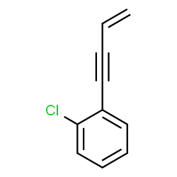 ChemSpider 2D Image | 1-(3-Buten-1-yn-1-yl)-2-chlorobenzene | C10H7Cl