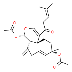 ChemSpider 2D Image | tsitsixenicin D | C24H32O6