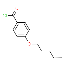 ChemSpider 2D Image | p-pentoxybenzoyl chloride | C12H15ClO2